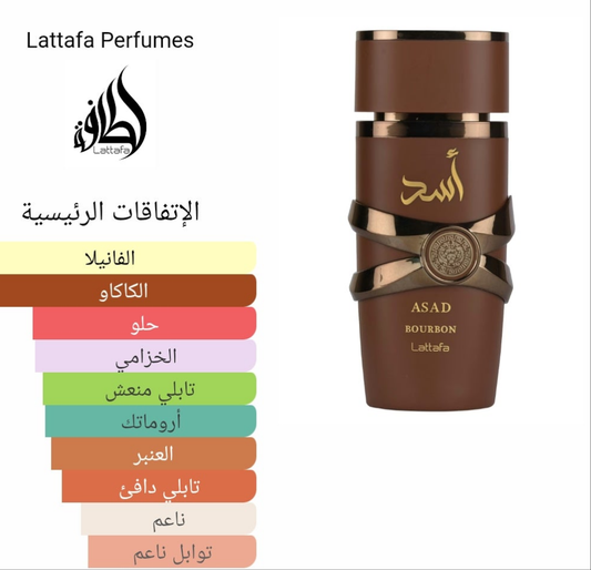 عطر أسد بوربون اوريجينال💯من لطافة للرجال
